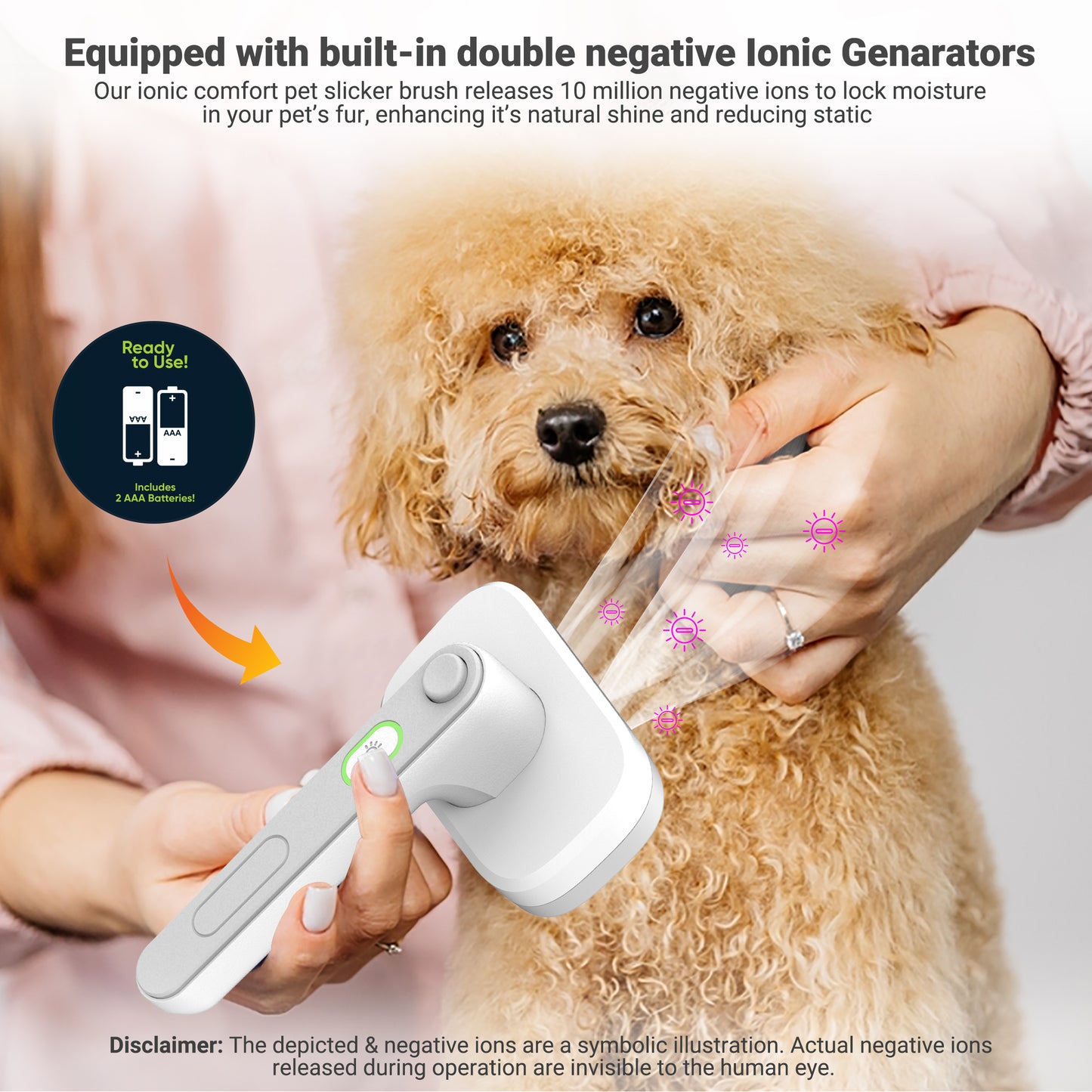 Ionic Dog Brush