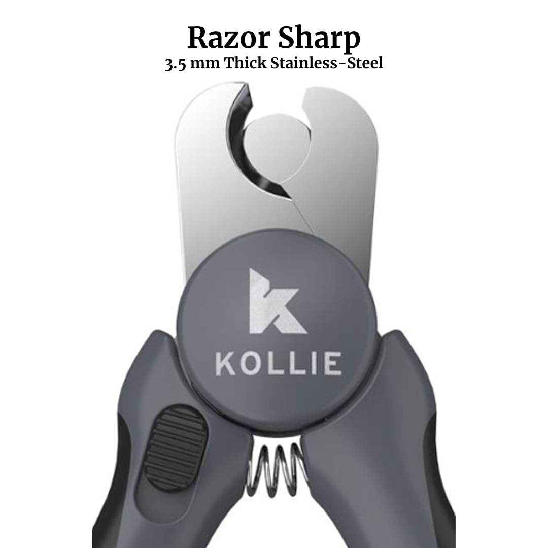 Kollie Graphite Dog Nail Clipper