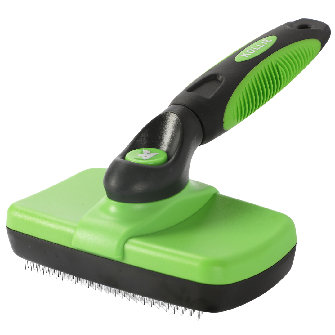Green Dog Slicker Brush