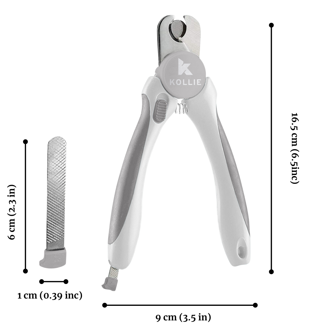 White Kollie Dog Nail Clipper