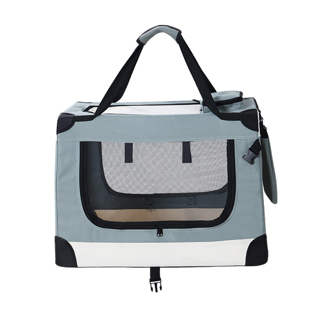 Pet Carrier Soft Crate Dog Cat Travel 70x52CM Portable Foldable Car Large
