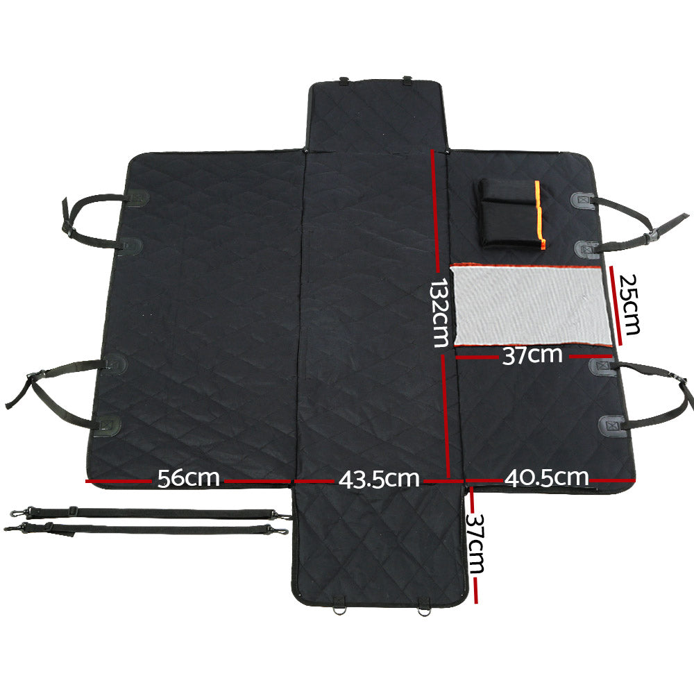 Dog Car Seat Cover Dog Protector Hammock Back Waterproof Belt Non Slip Mat