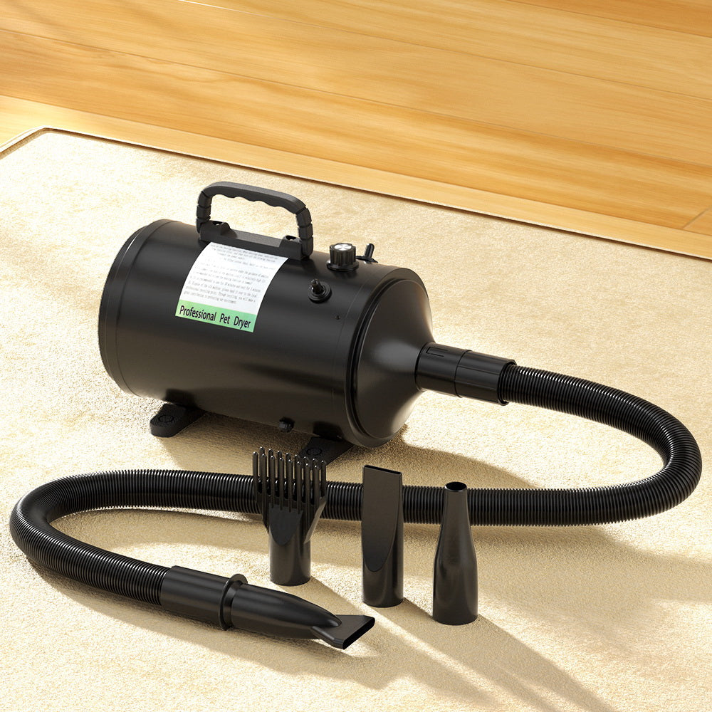 Dog Hair Dryer Dog Cat Grooming Speed Blower Hairdryer Heater Low Noise