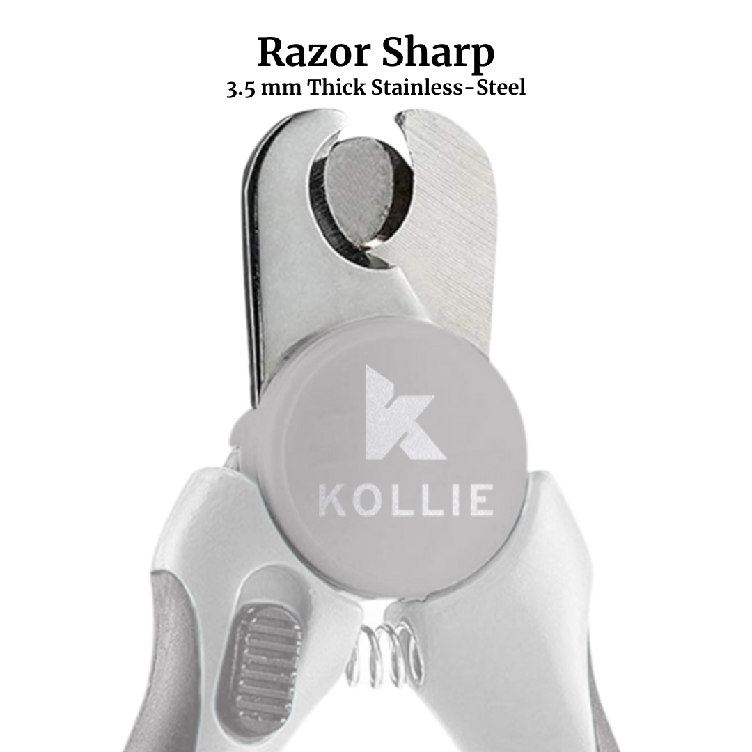 White Kollie Dog Nail Clipper