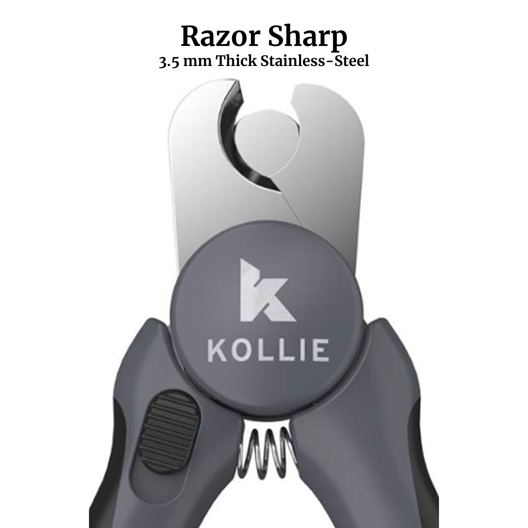 Kollie Graphite Pet Nail Clipper