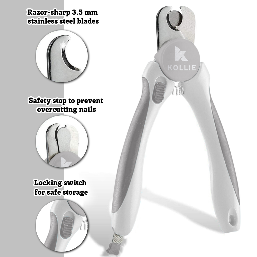 White Kollie Pet Nail Clipper