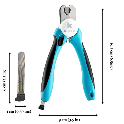 Kollie Blue Pet Nail Clipper