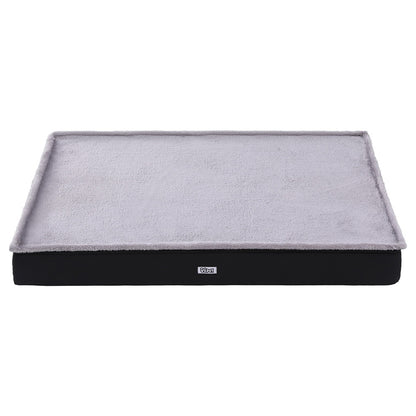 Bed Dog Cat Large Calming Soft Sofa Foam Cushion Washable Cover Grey