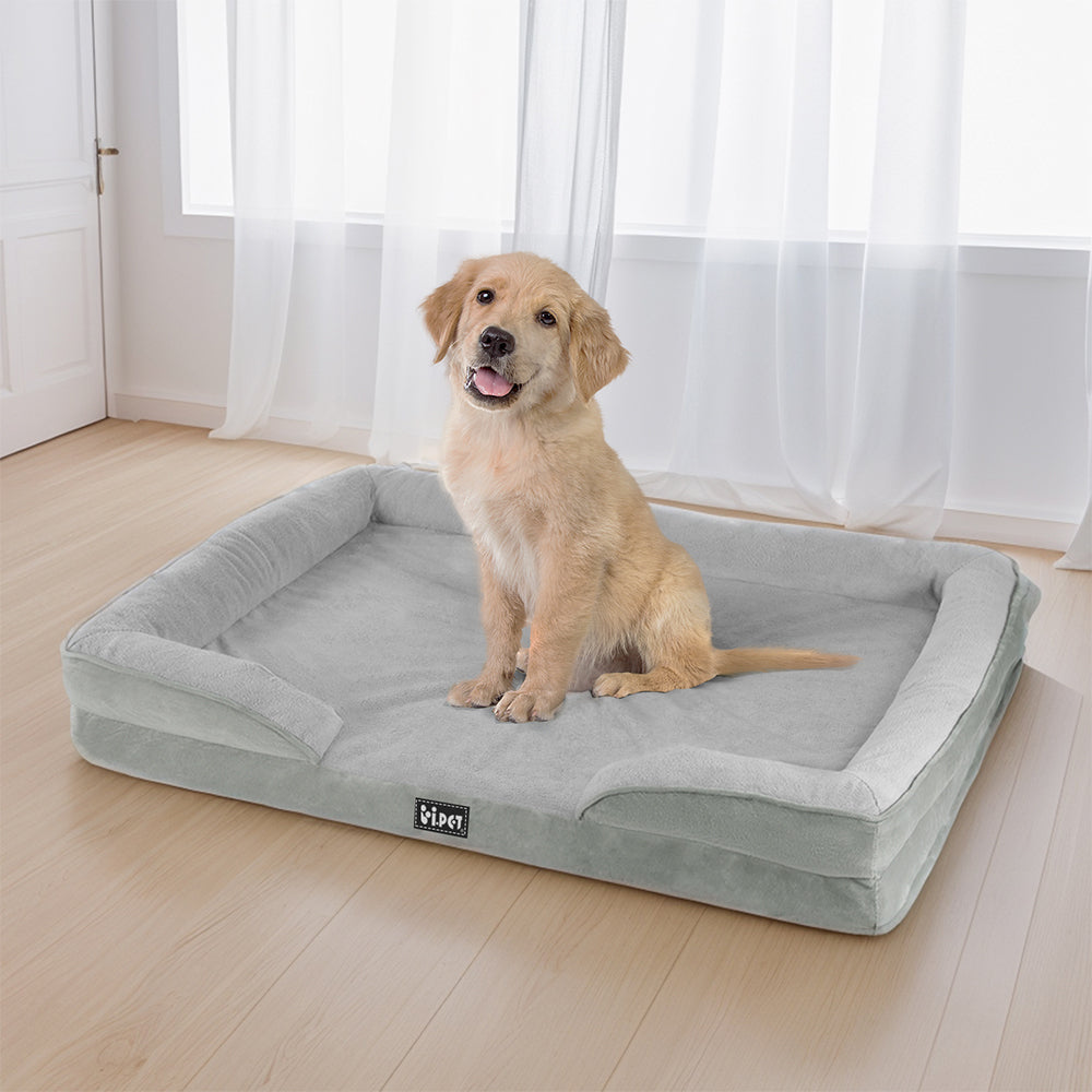 Bed Dog Calming Soft Cushion Egg Crate Large Sofa Removable Washable