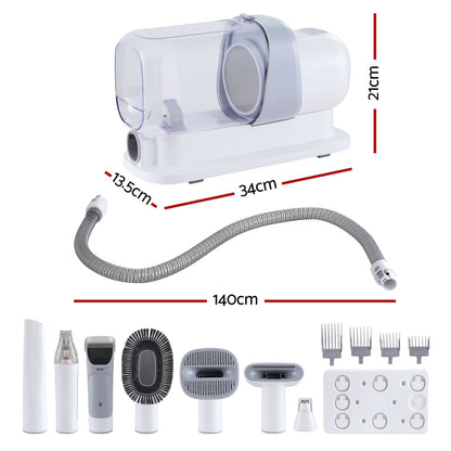 Dog Grooming Kit Vacuum Dog Cat Hair Dryer Remover Clipper Brushes Cleaning