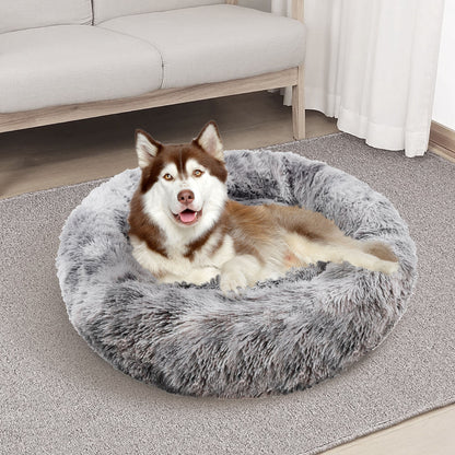 Pet Bed Dog Bed Cat Calming Bed Extra Large Sleeping Comfy Cave Washable 90cm