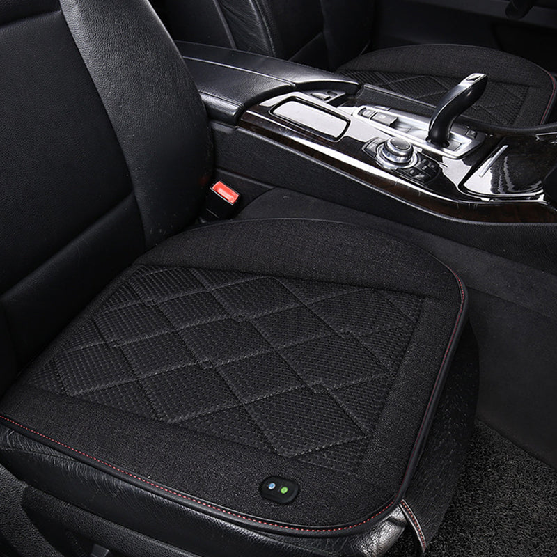 Car Seat Cover Cooling Pad Electric Air Ventilator Seat Cushion - Beige
