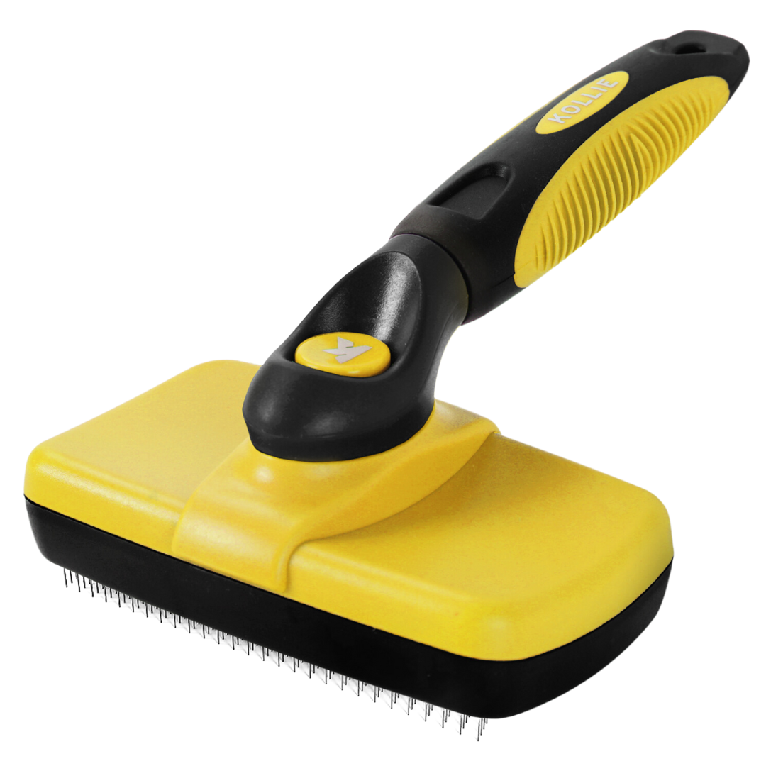 Yellow Pet Slicker Brush