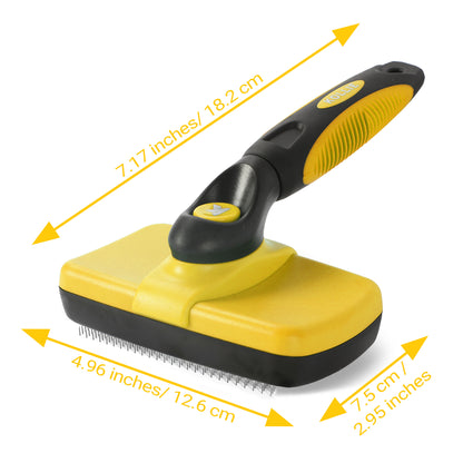 Yellow Pet Slicker Brush